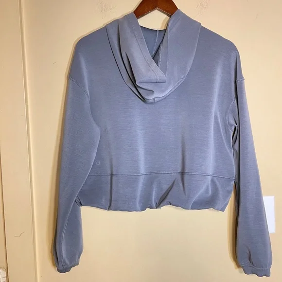 lululemon athletica Gray Hooded Jacket